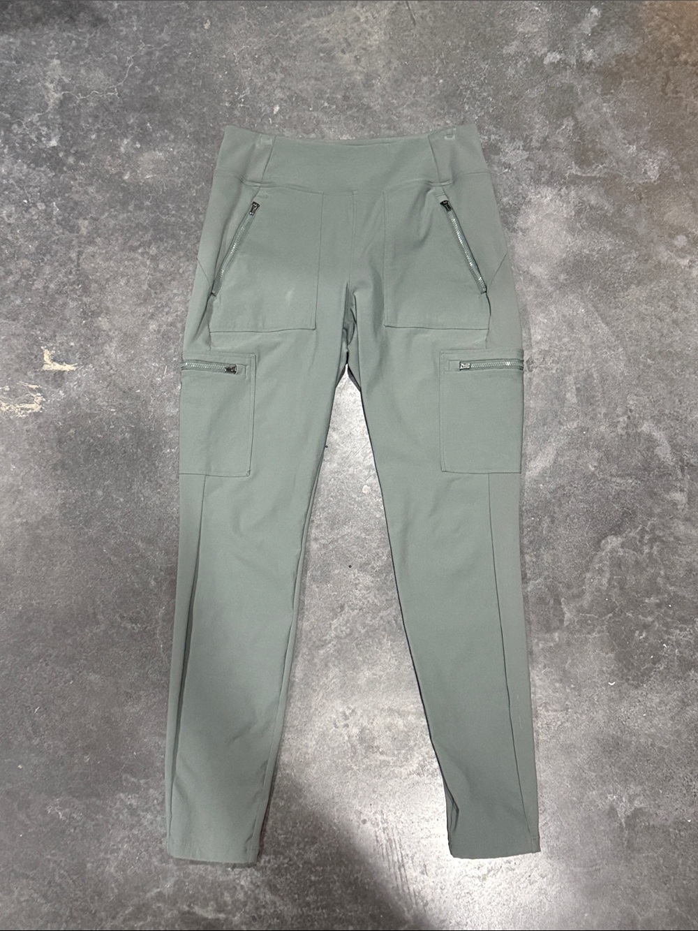 Athleta headlands hybrid cargo II tights pants metropolitan grey